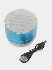 Синий портативная Bluetooth-колонка с подсветкой Mini Speaker А10