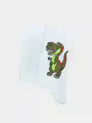 Носки с принтом "Динозавр"