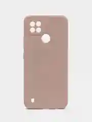 Конфетный чехол для Realme C21 (Реалми С21), цветной, силиконовый