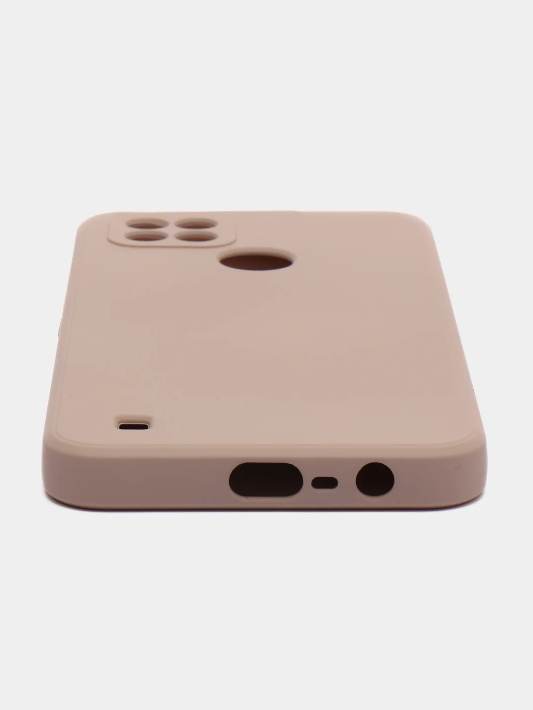 Конфетный чехол для Realme C21 (Реалми С21), цветной, силиконовый