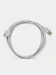 Кабель компьютерный USB 2.0 AM-AF штекер-гнездо, удлинитель USB, серый