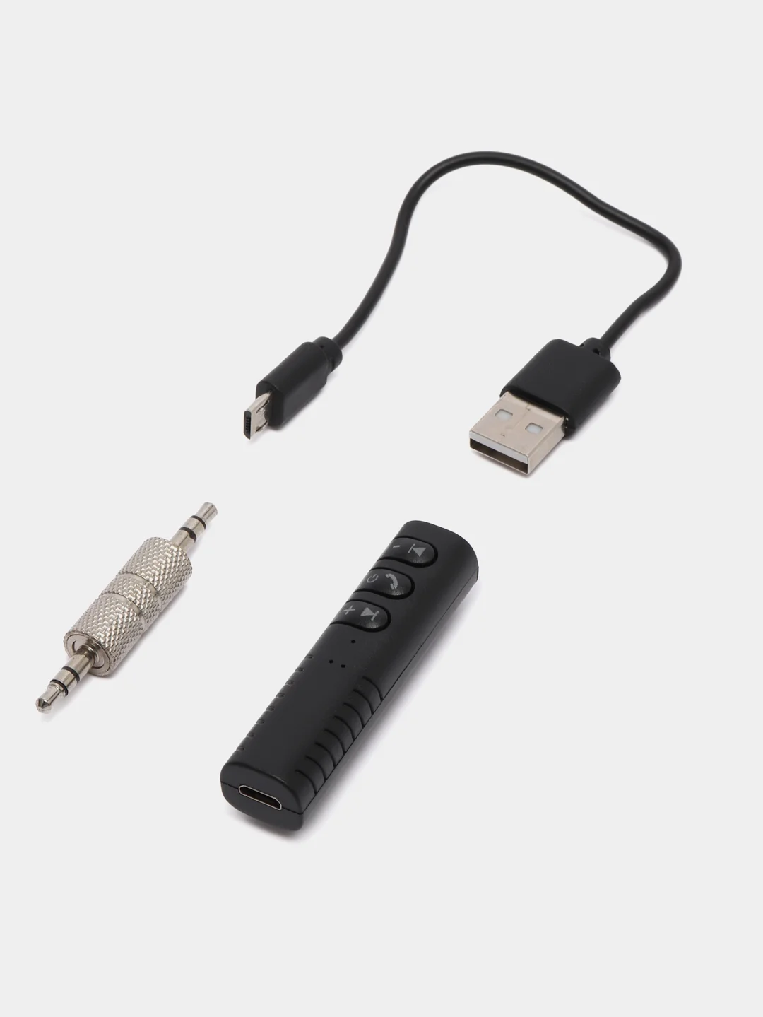 AUX ресивер, приемник портативный с микрофоном, Bluetooth аудио адаптер для гаджетов