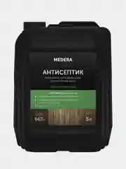 Строительный антисептик для древесины MEDERA 40 Concentrate. 5 литров