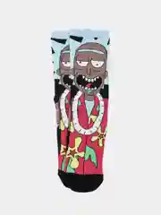 Серый меланж носки Rick and Morty, унисекс, 5 видов