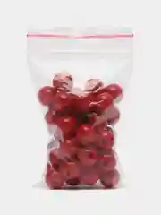 Красный бусины пластиковые, круглые