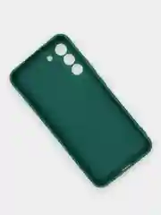 Лесной зеленый чехол силиконовый для Samsung Galaxy S22 Plus, Самсунг Галакси С22 Плюс