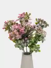 Розовый искусственные цветы, 5 видов