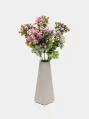Розовый искусственные цветы, 5 видов