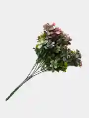 Розовый искусственные цветы, 5 видов