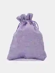 Лавандовый мешочек для подарков, бархатный, льняной