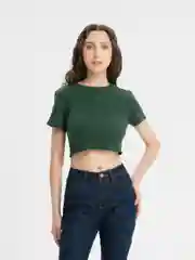 Зеленый топ женский