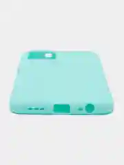 Бирюзовый матовый чехол для Xiaomi Redmi Note 10 / Note 10T / Note 10 Pro / Poco M3 Pro, силиконовый