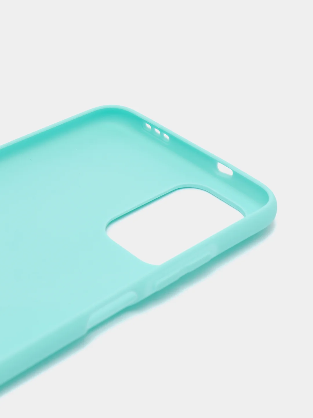 Бирюзовый матовый чехол для Xiaomi Redmi Note 10 / Note 10T / Note 10 Pro / Poco M3 Pro, силиконовый