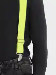 Салатовый подтяжки эластичные, унисекс