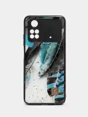 Бирюзовый чехол для Realme C30 DF