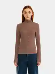 Лонгслив женский Befree из тонкой эластичной ткани
