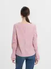 Розовый блузка женская, праздничная