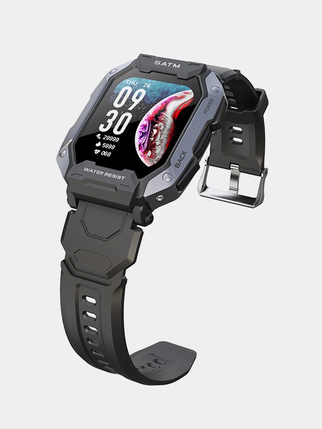 Черный смарт часы Smart Watch C20 PRO, водонепроницаемые умные часы