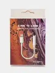Переходник для наушников Lightning, 3,5 мм, для iPhone (Айфон), аукс адаптер