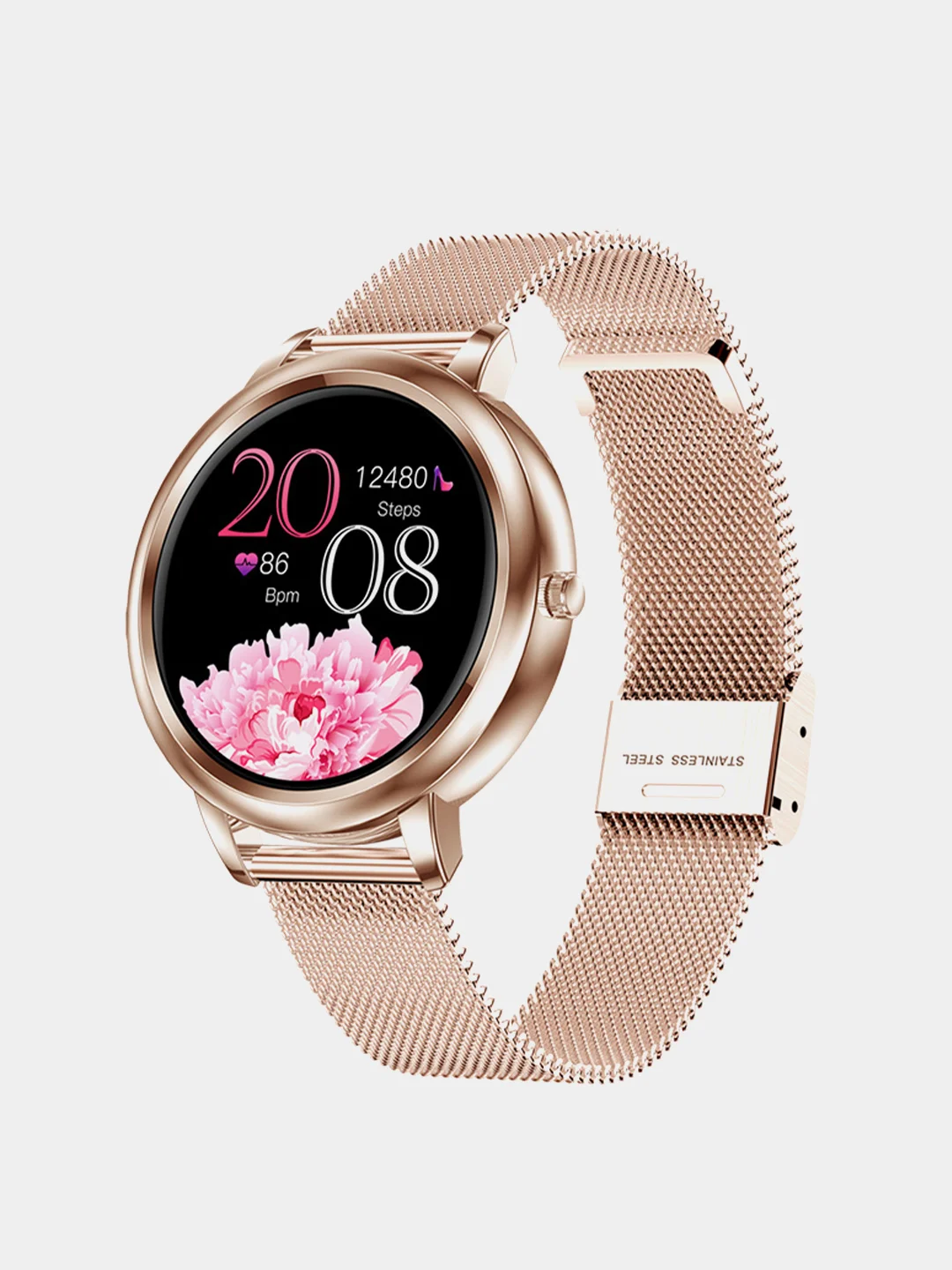 Золотой смарт часы женские Smart Watch NX19