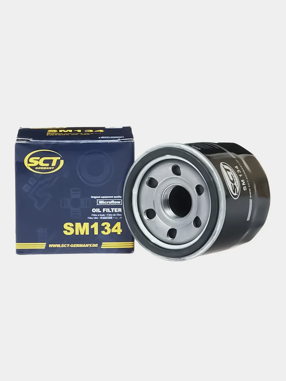 Фильтр масляный SCT SM134 для NISSAN X-TRAIL/ TIIDA/ QASHQAI/ JUKE/ NOTE/ LADA/ RENAULT