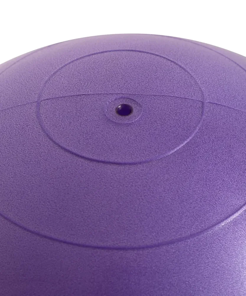 Фиолетовый фитбол "Арахис" STARFIT, 50 x 100 см