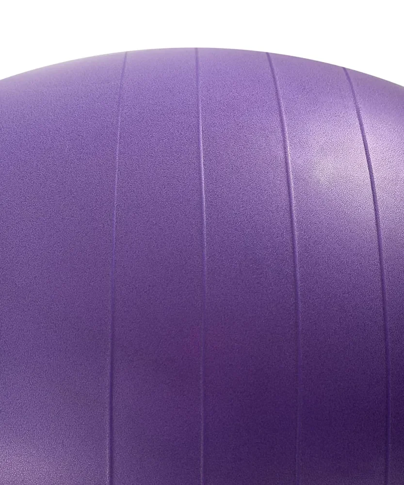 Фиолетовый фитбол "Арахис" STARFIT, 50 x 100 см