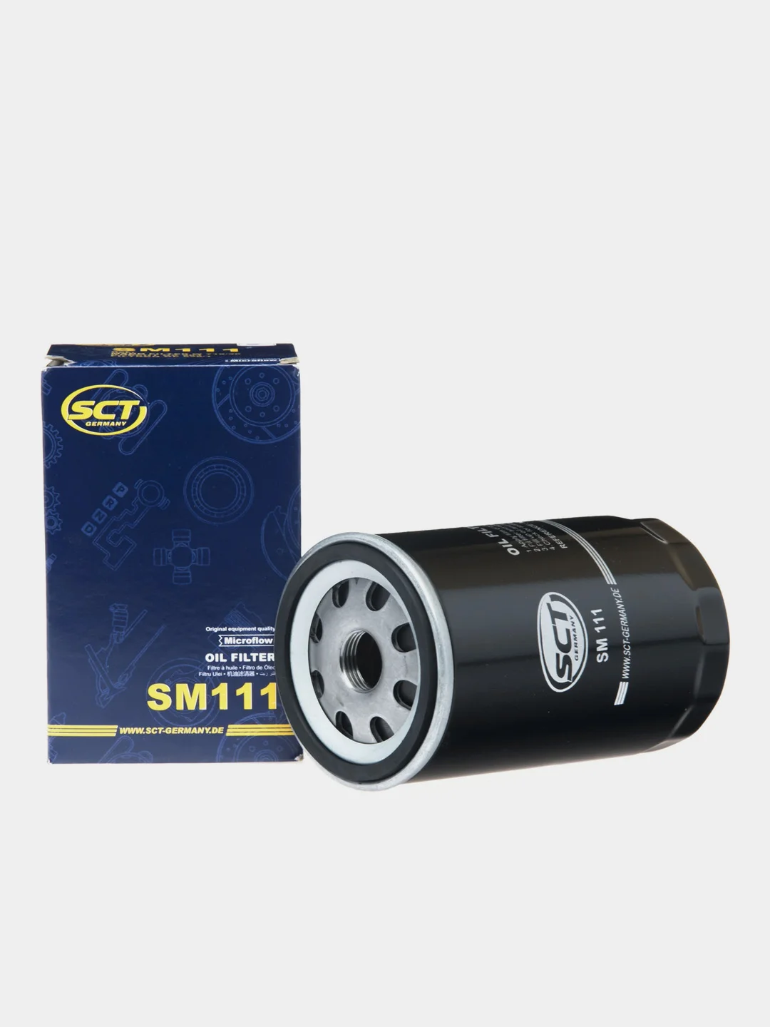 Фильтр масляный SCT SM111 SKODA OCTAVIA 96-12/ VW G3/4/5/6/JETTA /PASSAT/TRANSPORTER IV