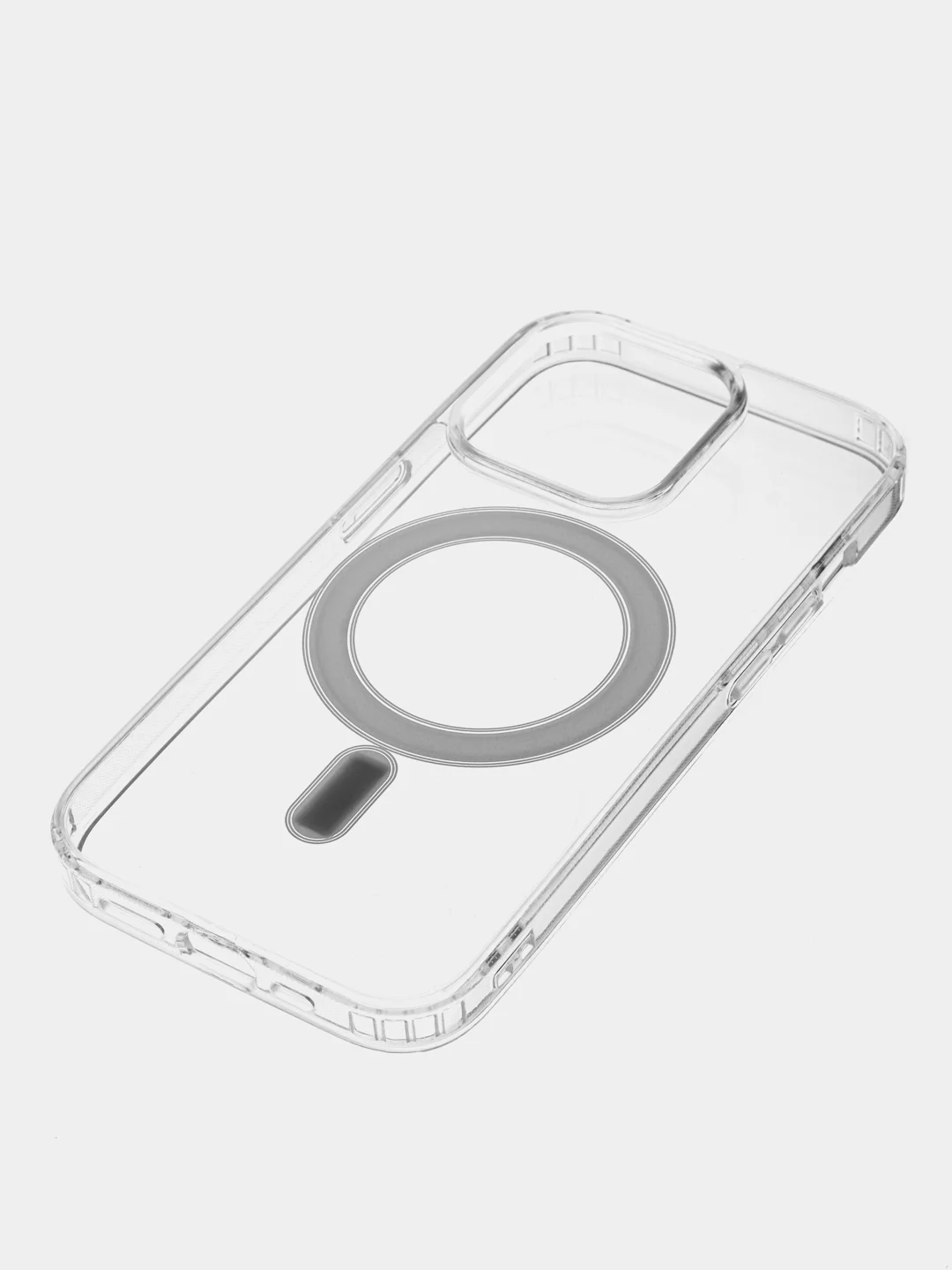 Чехол MagSafe для iPhone 12/13/14/Pro/Max/Mini, прозрачный, силиконовый