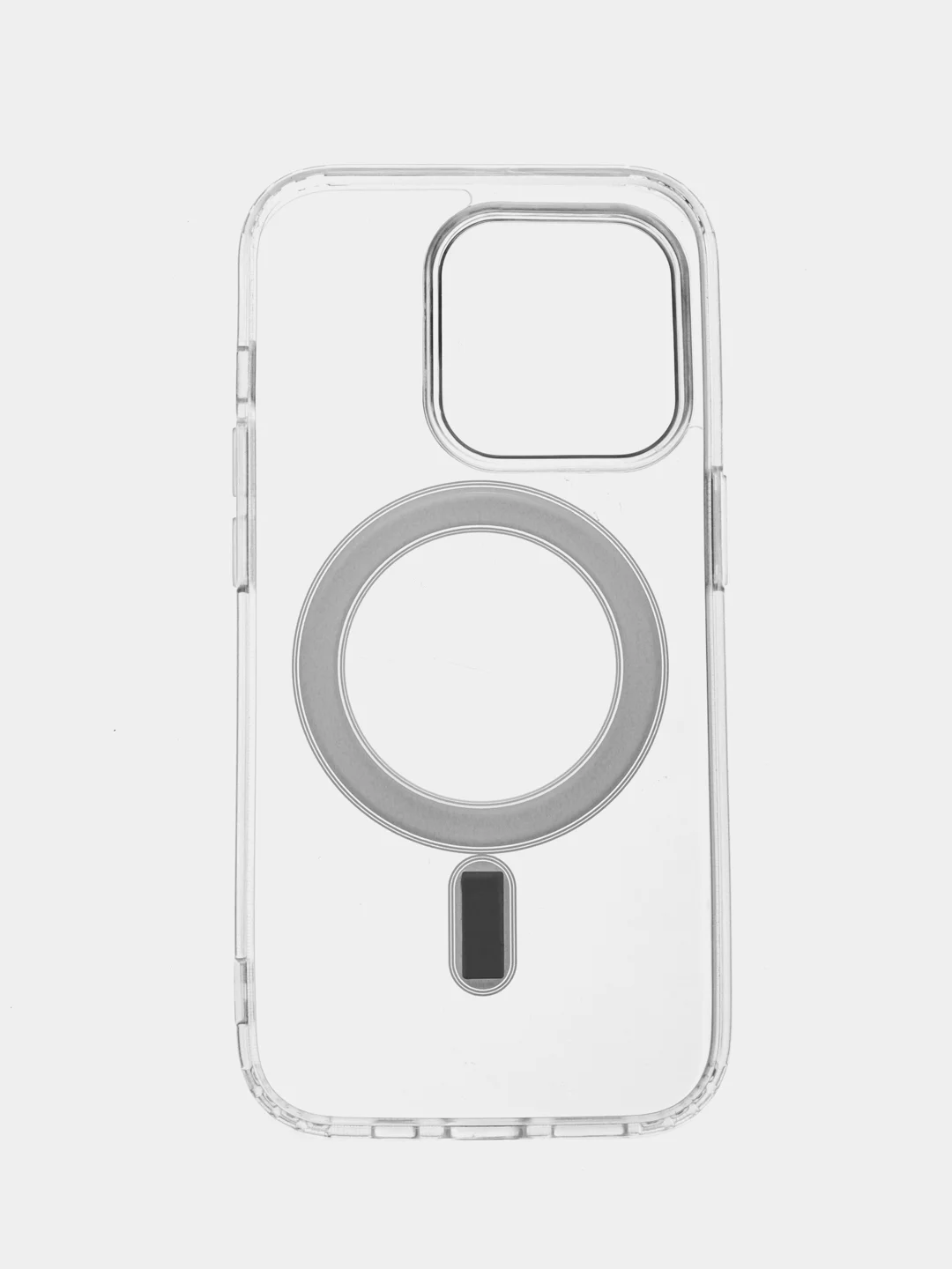 Чехол MagSafe для iPhone 12/13/14/Pro/Max/Mini, прозрачный, силиконовый