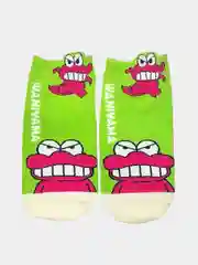 Носки короткие с принтом "Манга Crayon Shin-chan Waniyama"