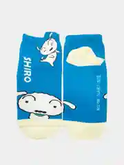 Носки короткие с принтом "Манга Crayon Shin-chan Shiro"