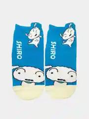 Носки короткие с принтом "Манга Crayon Shin-chan Shiro"