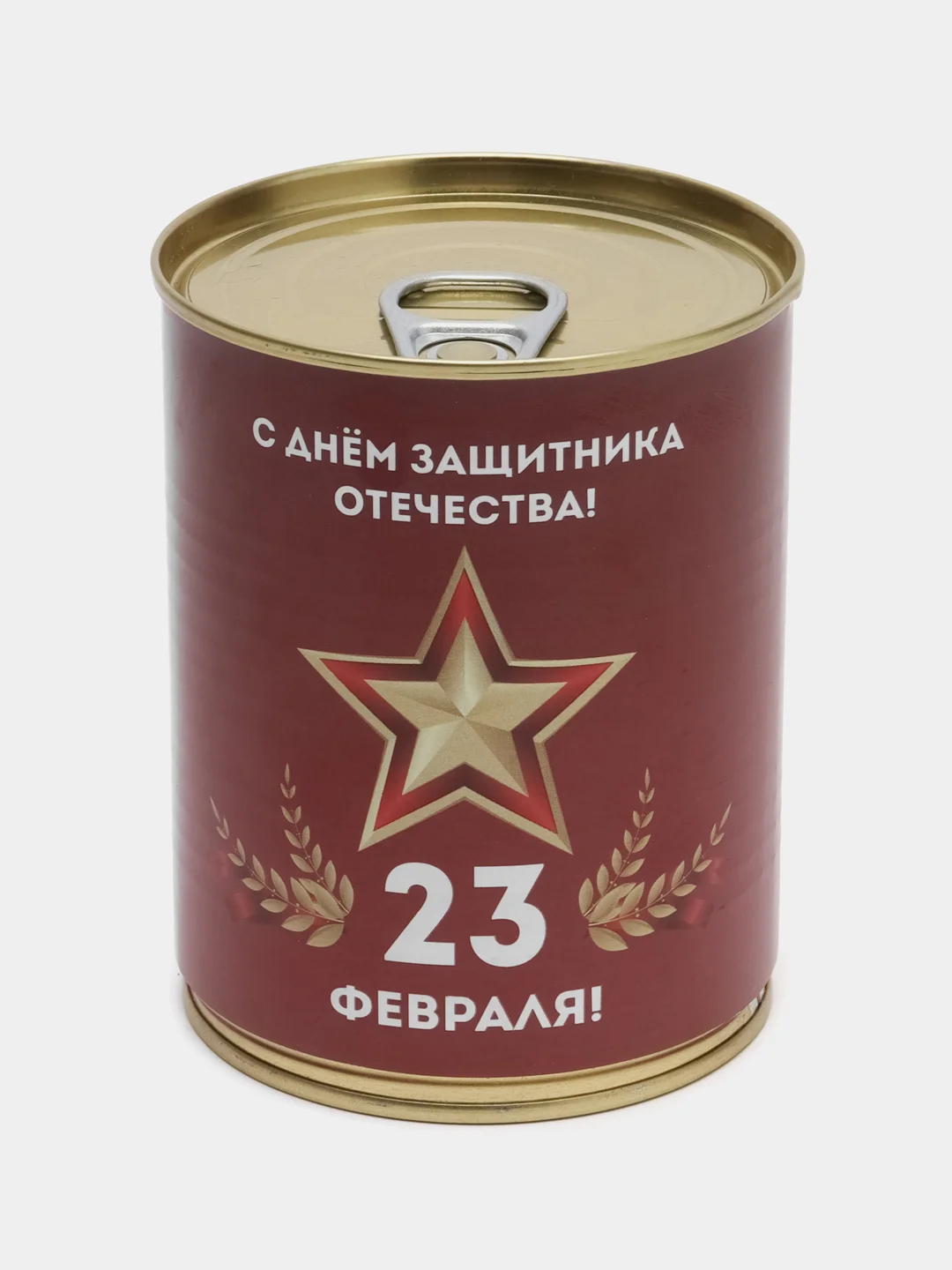 Рыжий носки в подарочной банке