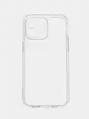 Белый чехол прозрачный для iPhone XR, 11, 11 Pro/Promax, 12, 12 Pro/Promax, 13, 13 Pro/Promax