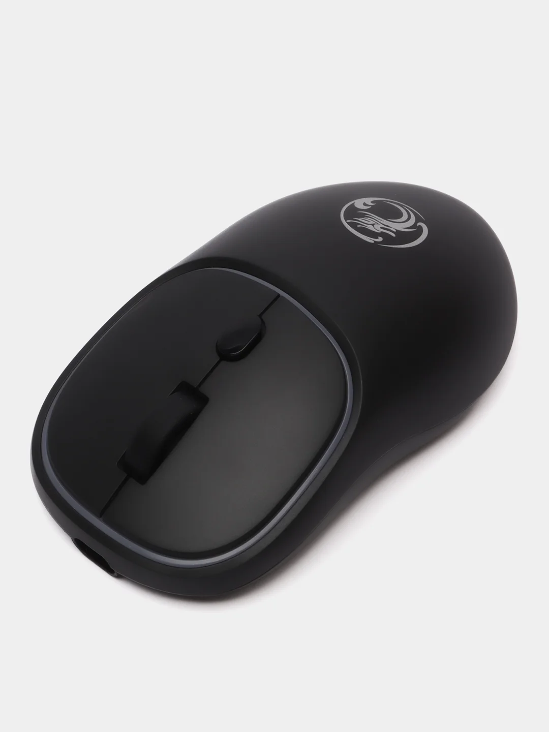 Черный беспроводная компьютерная мышь W-618, с RGB подсветкой
