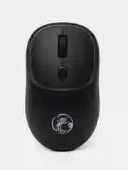 Черный беспроводная компьютерная мышь W-618, с RGB подсветкой