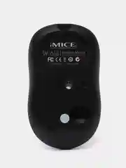 Черный беспроводная компьютерная мышь W-618, с RGB подсветкой