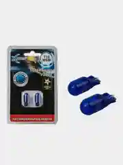 Автомобильная лампа накаливания T10 SUPER WHITE+30%, 12V, блистер 2 шт.