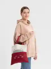 Багровый рюкзак школьный для девочки, подростковый "Кот", 4 предмета