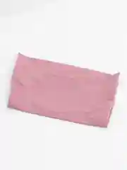 Тёмно-розовый бони наискосок из ткани калифорния, чепчик, шапочка