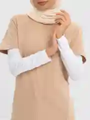 Белый нарукавники