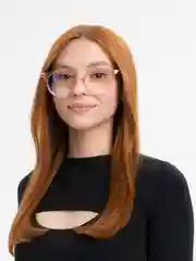 Розовый имиджевые очки