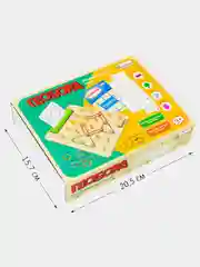Развивающая деревянная игрушка Геоборд