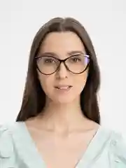 Черный имиджевые очки женские
