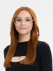 Белый имиджевые очки