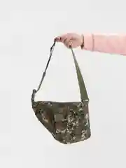 Приглушённый хаки сумка тактическая через плечо