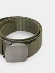 Зелёный хаки ремень нейлоновый мужской, тканевый, тактический