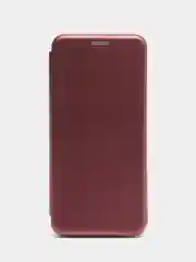 Бордовый чехол книжка VIVO Y22 / VIVO Y35