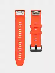 Оранжевый ремешок на часы GARMIN/Гармин/феникс ремешки/garmin ремешки для часов/ремешок гармин 22мм